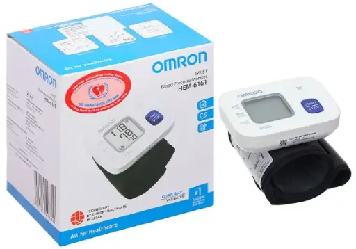 [HH283] Máy đo huyết áp cổ tay Omron HEM-6161